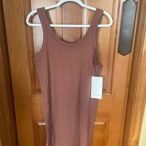 Lululemon copper mini dress